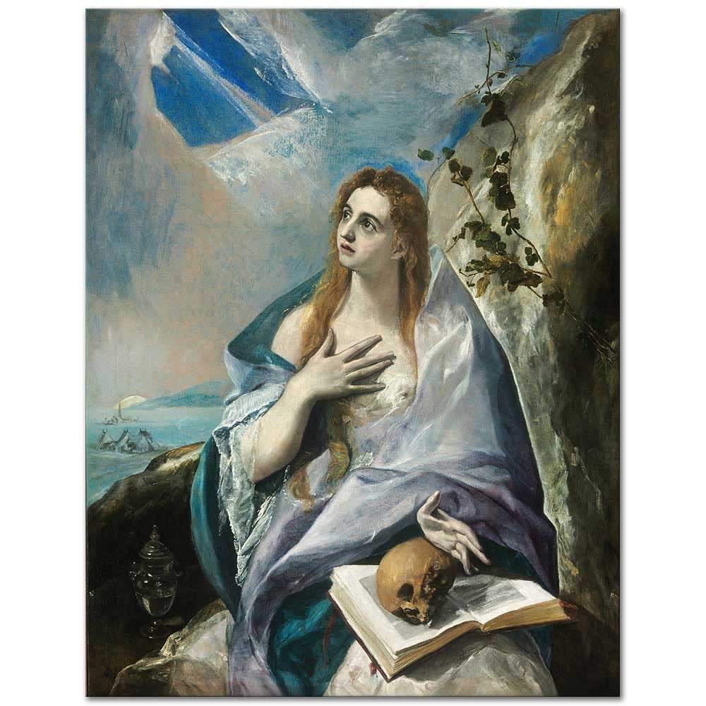 The Penitent Mary Magdalene by El Greco
