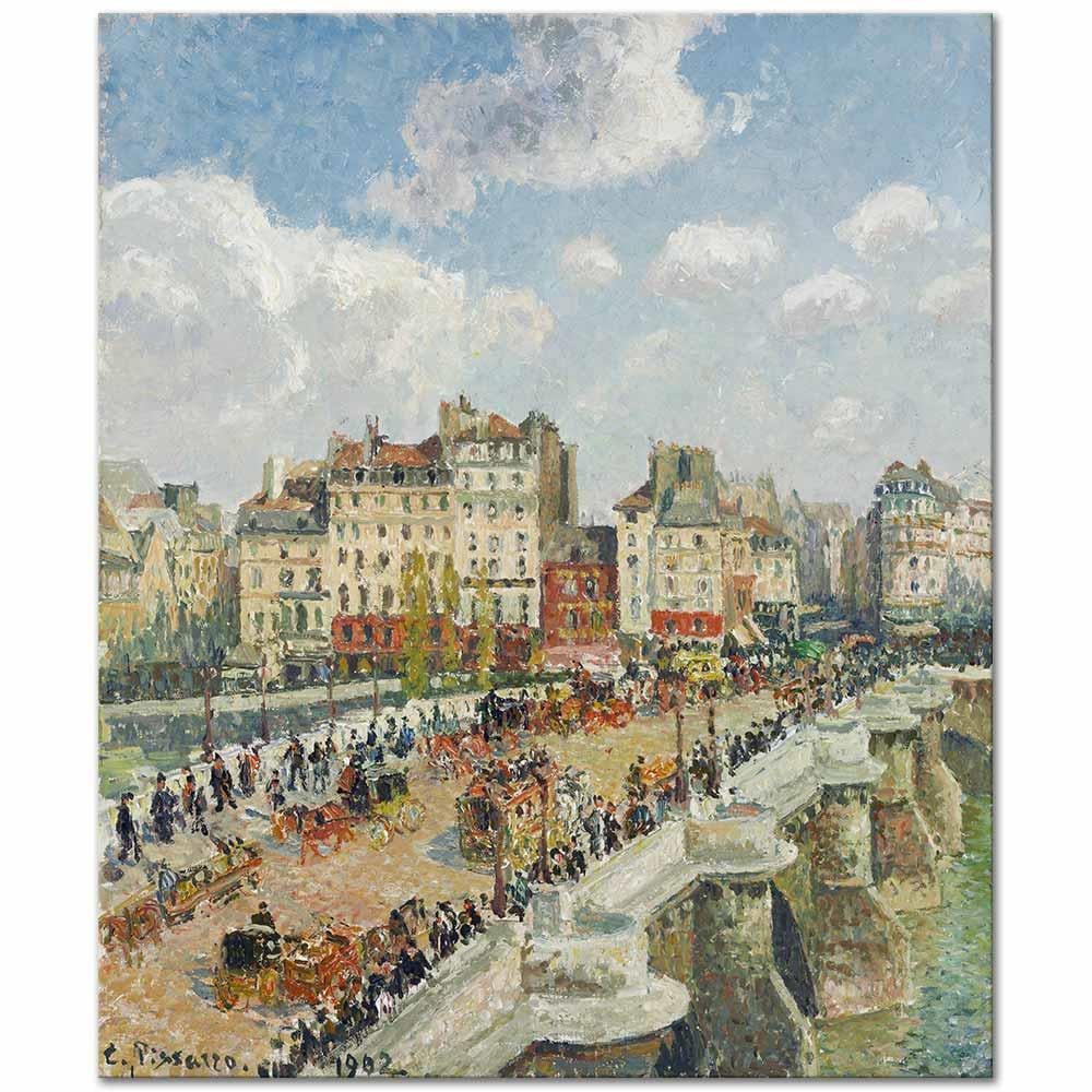 The Pont Neuf by Camille Pissarro