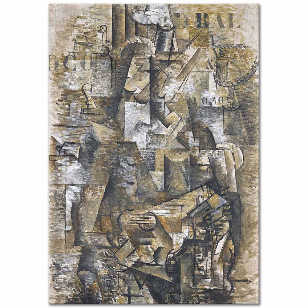 The Portuguese by Georges Braque as Fine Art Print
