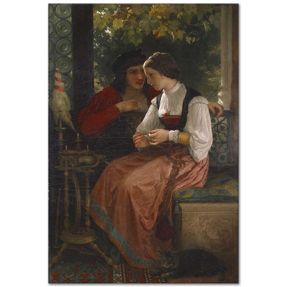 The Proposal by William Adolphe Bouguereau