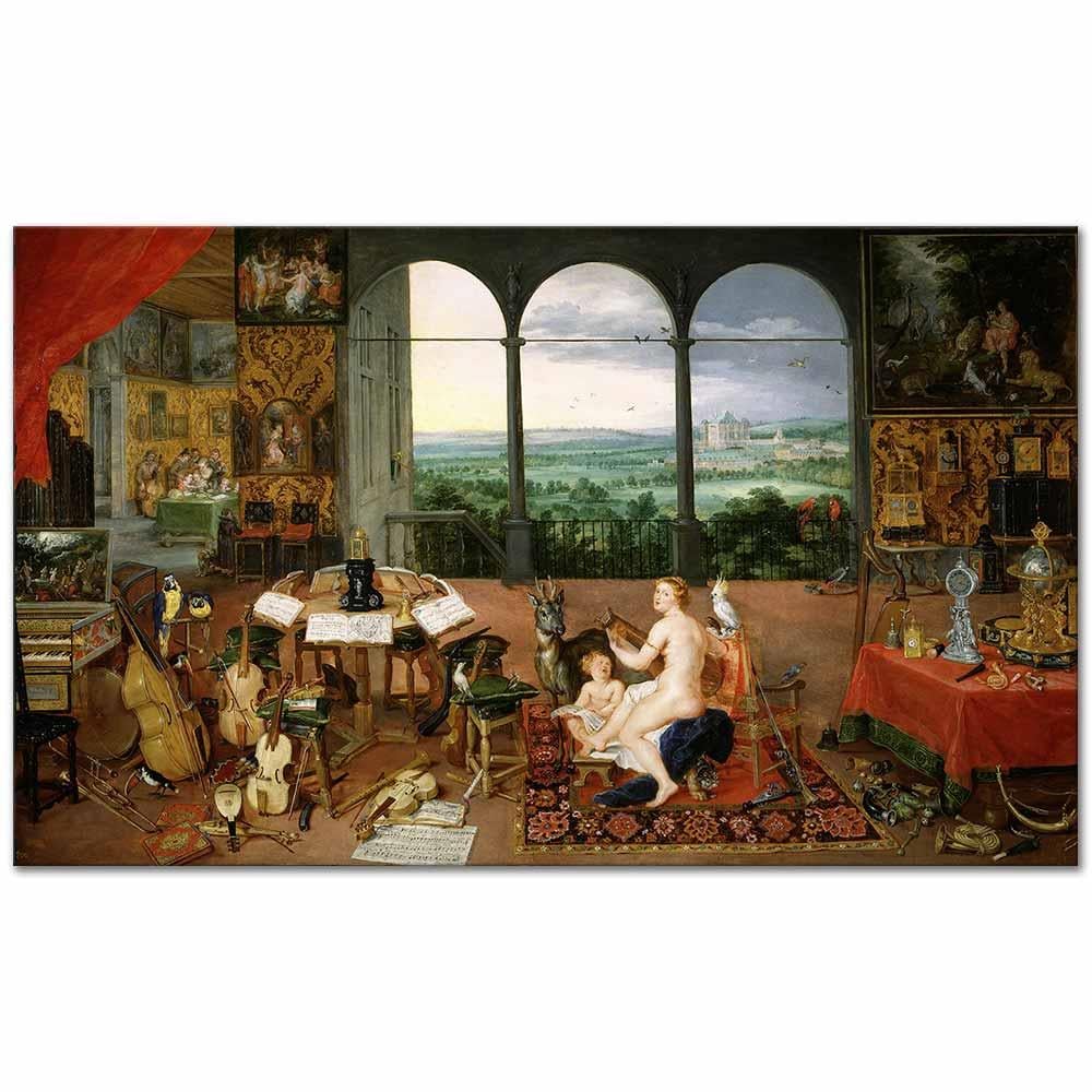The Sense of Hearing by Peter Paul Rubens as Art Print