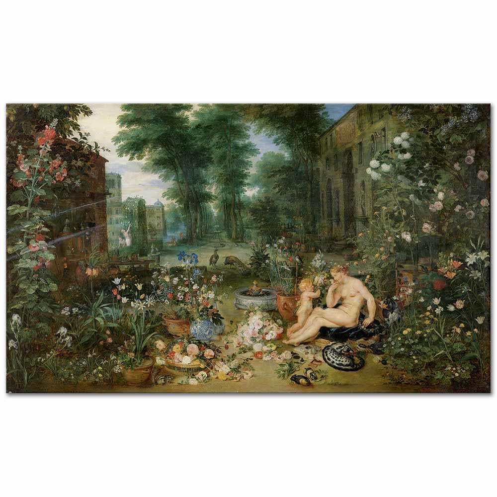 The Sense Of Smell by Peter Paul Rubens as Art Print