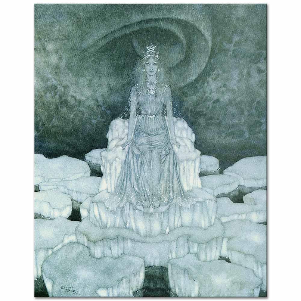 The Snow Queen by Edmund Dulac