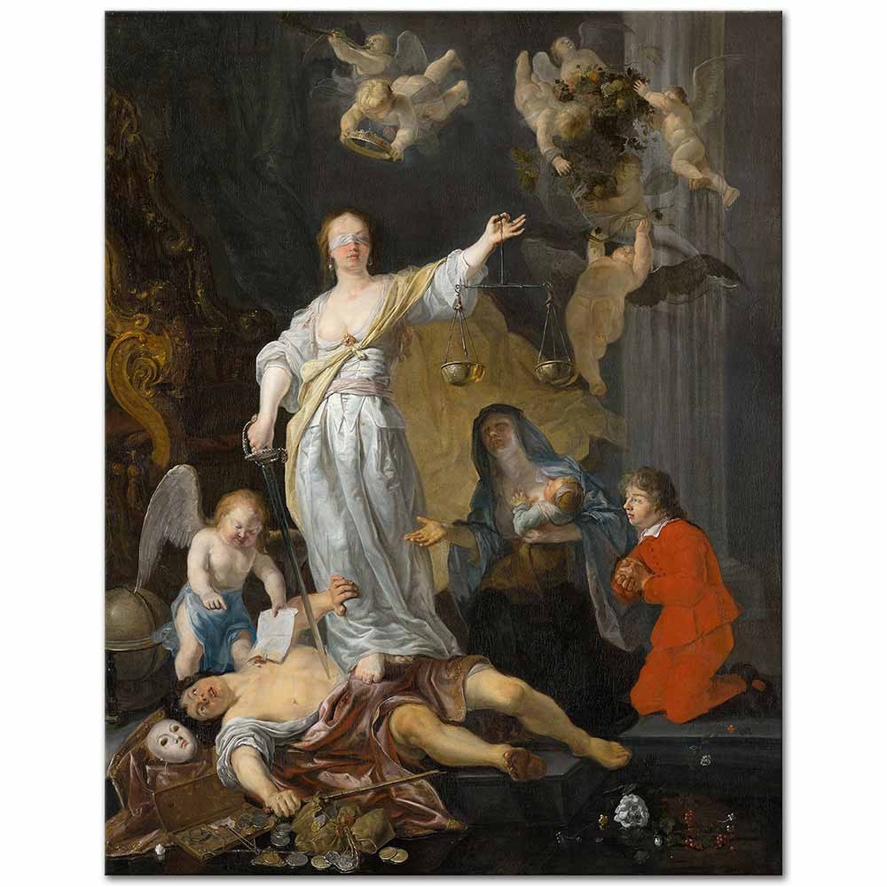 The Triumph of Justice by Gabriel Metsu