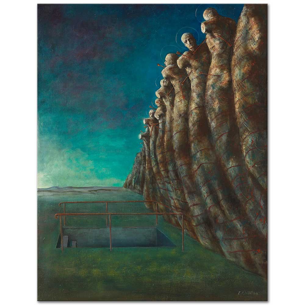 The Wall by Edgar Ende as Fine Art Print