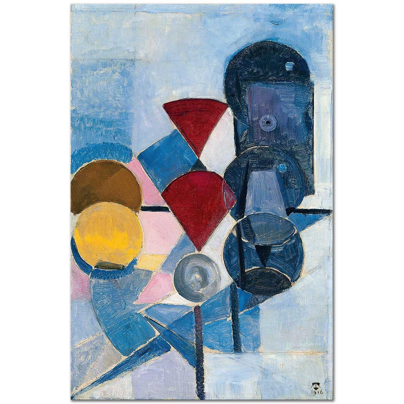 Composition II by Theo van Doesburg II Art Print