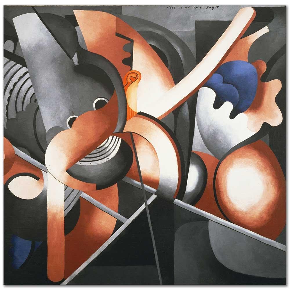 Francis Picabia Bunun Benimle Yapacakları Var Kanvas Tablo