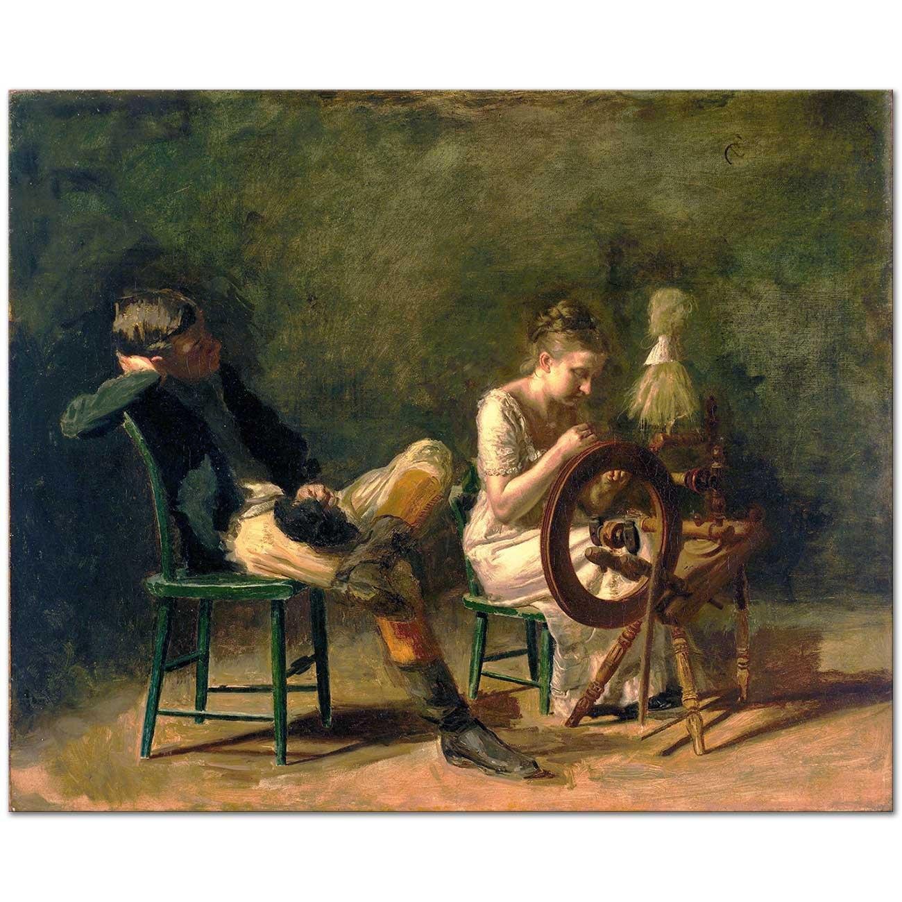 Thomas Eakins The Courtship Art Print