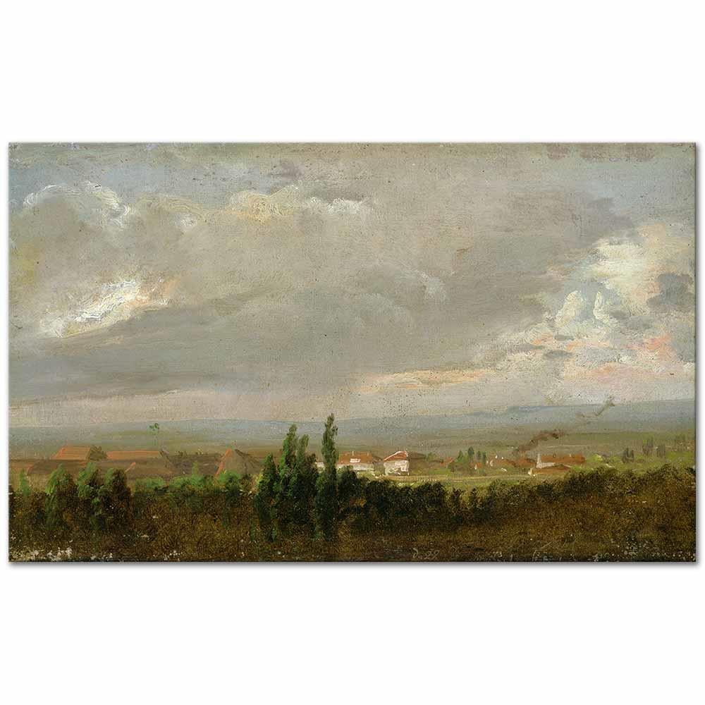 Thunderstorm Near Dresden by Johan Christian Dahl as Art Print