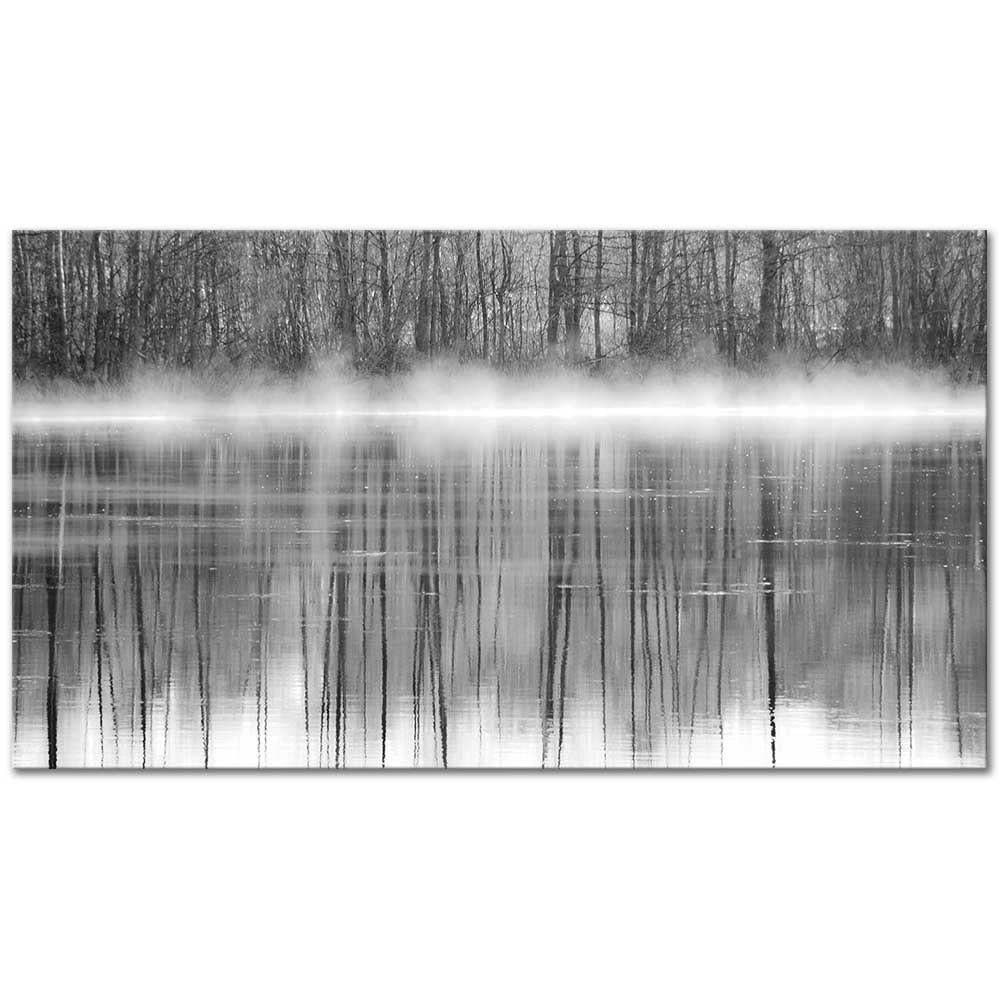 Trees Reflections in Water as Art Print