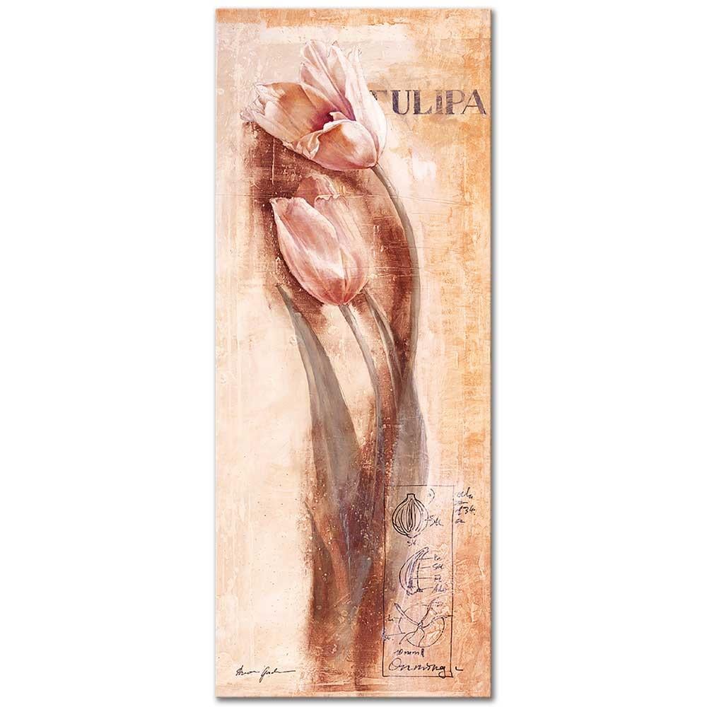 Lale Deseni Kanvas Tablo