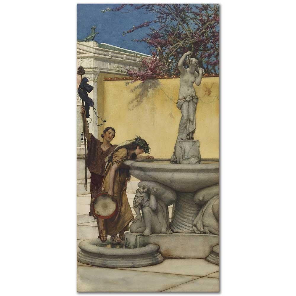 Twixt Venus and Bacchus by Sir Lawrence Alma-Tadema as Art Print