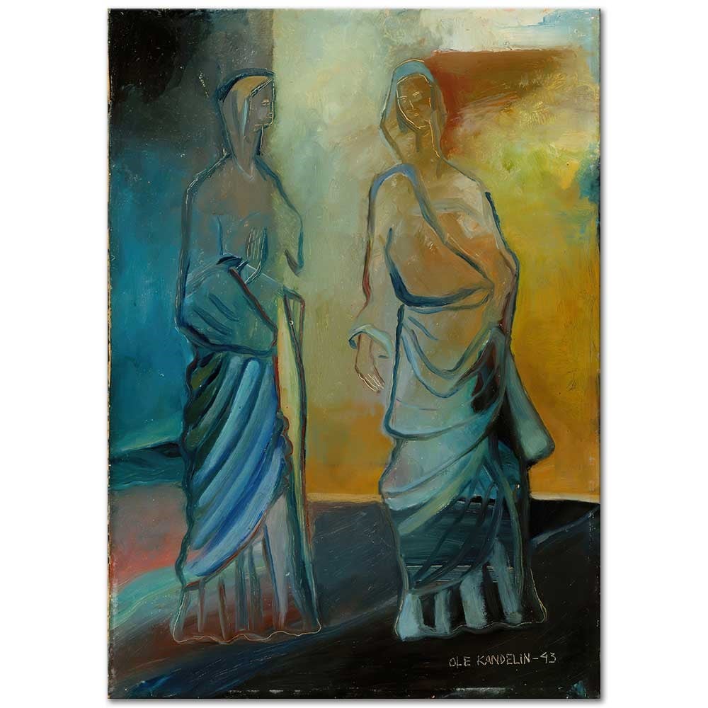 Two Apostles by Ole Kandelin