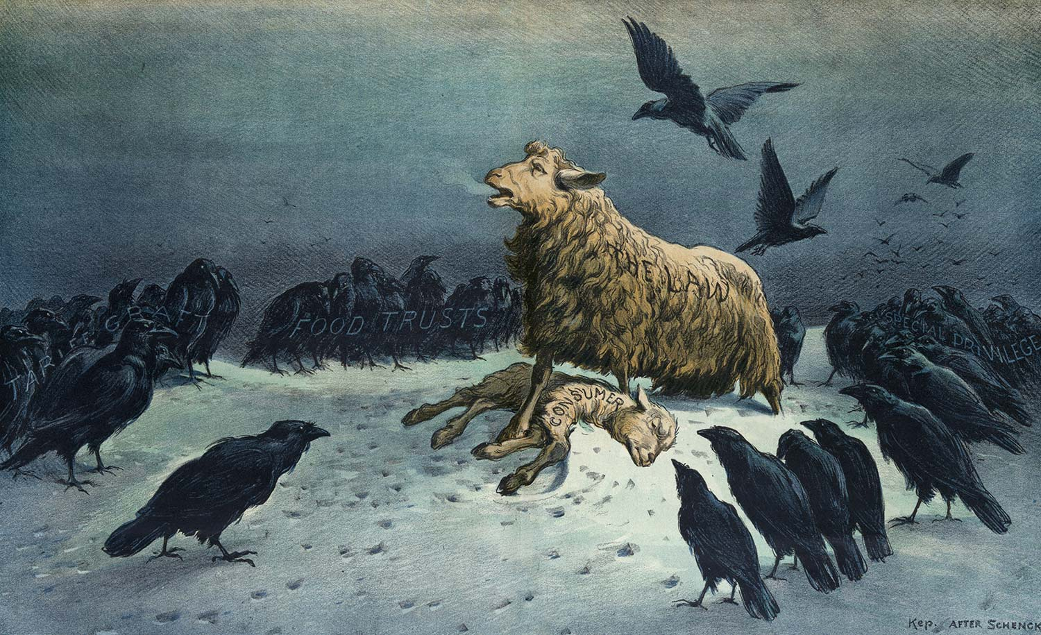 Udo Keppler Anguish Art Print