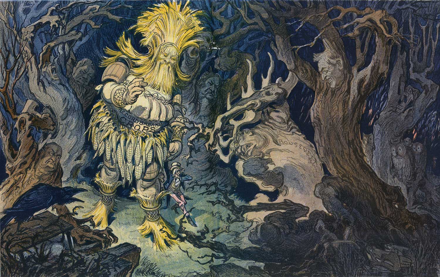 Udo Keppler In The Political Woods Art Print