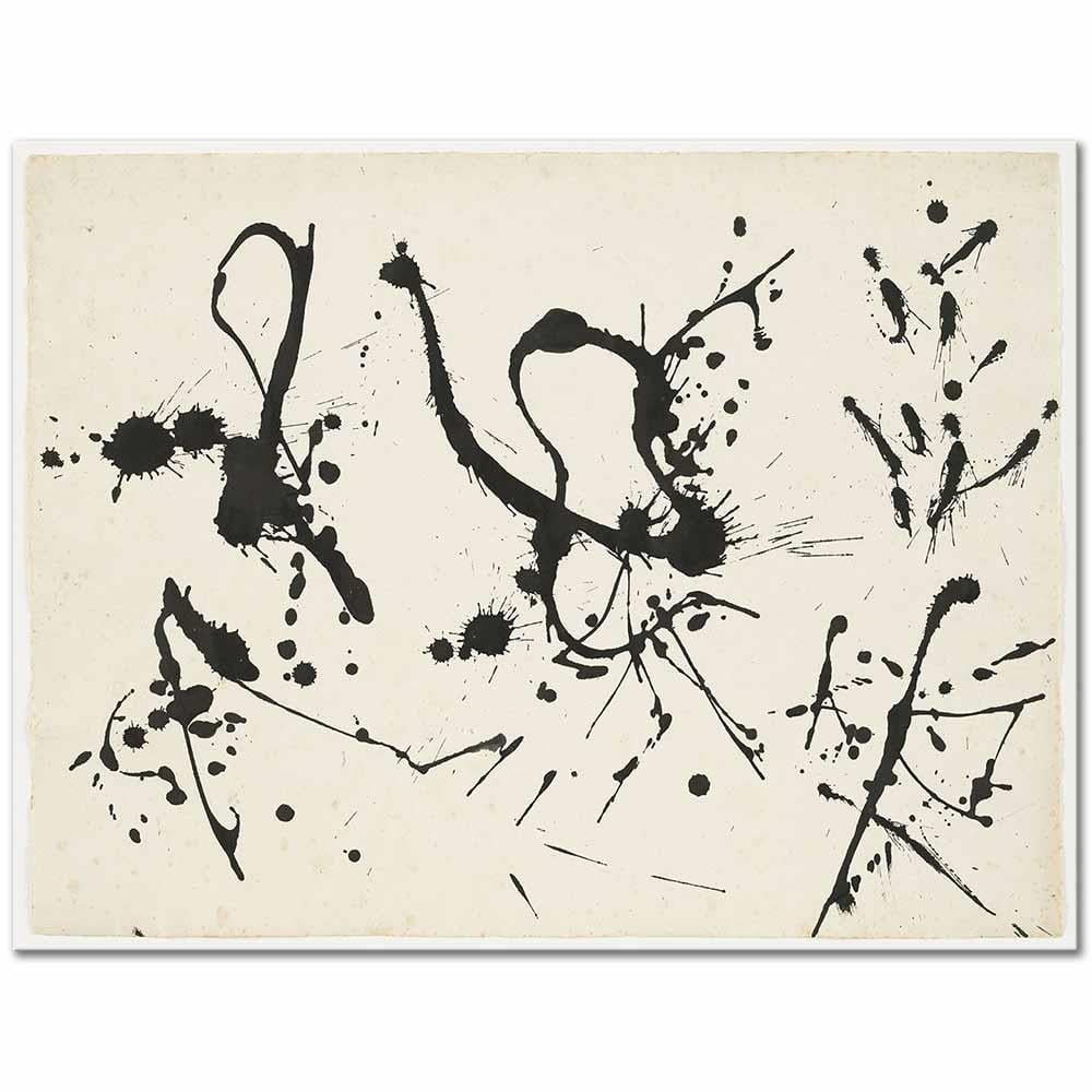 Untitled 06 by Jackson Pollock as Art Print