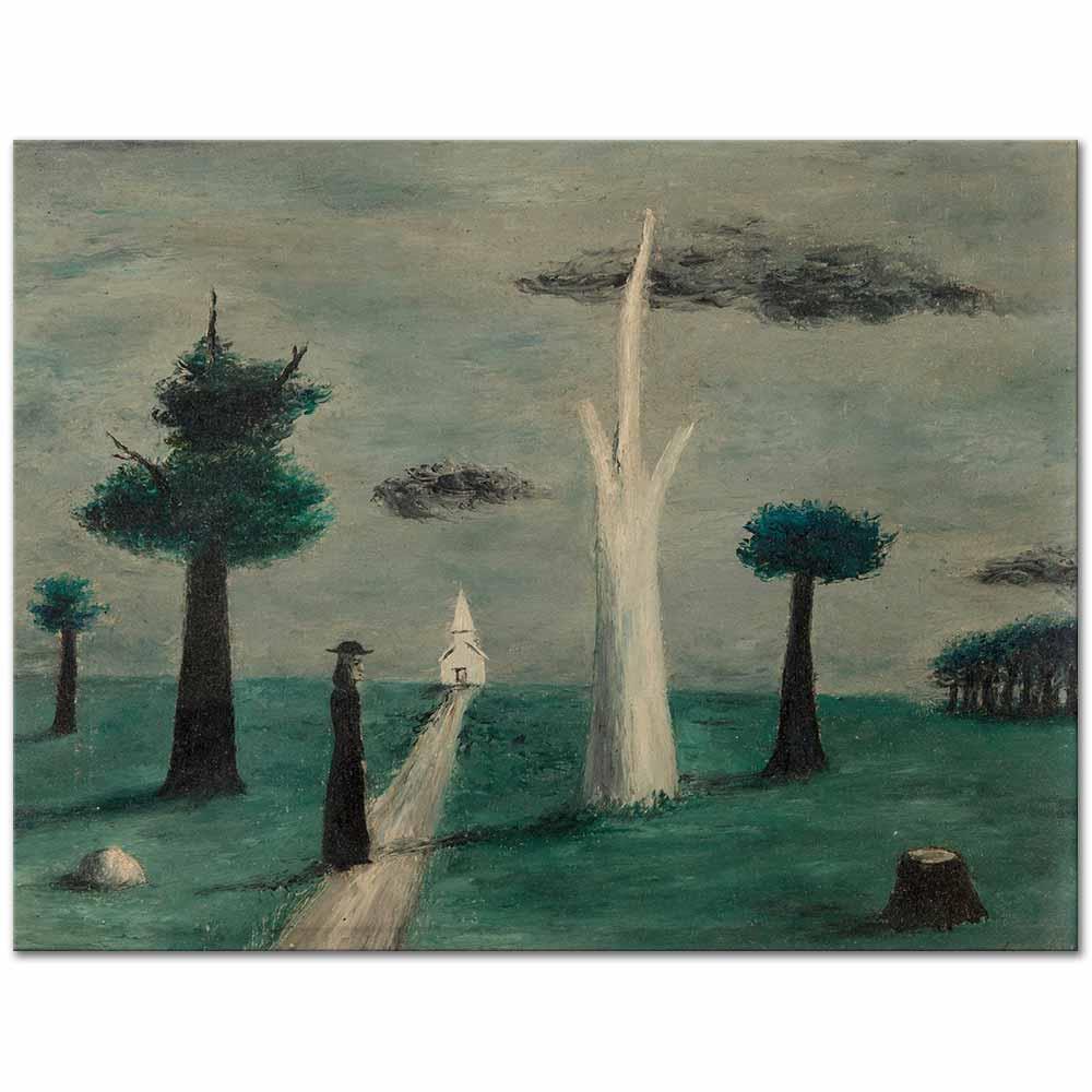 Gertrude Abercrombie İsimsiz Kanvas Tablo