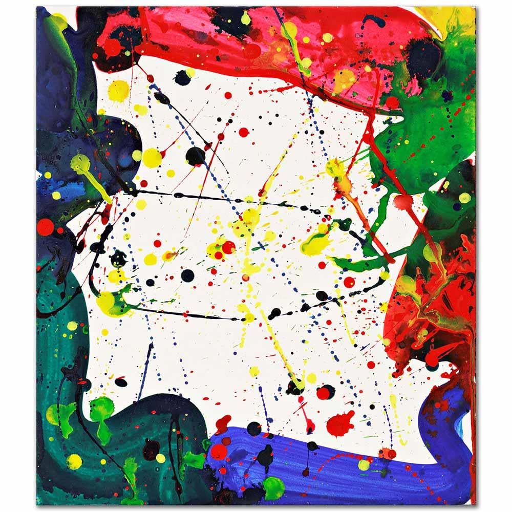 Sam Francis Renk Teması Kanvas Tablo