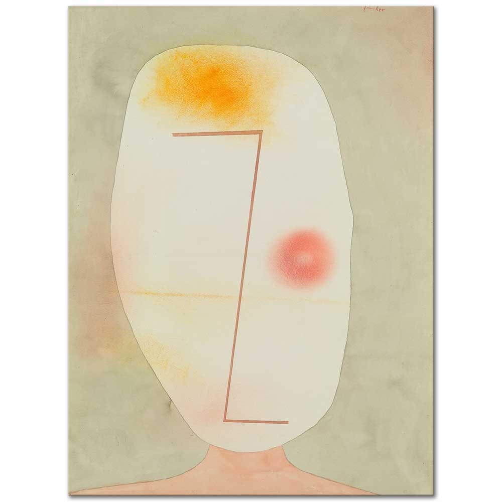 Untitled Head by Paul Klee