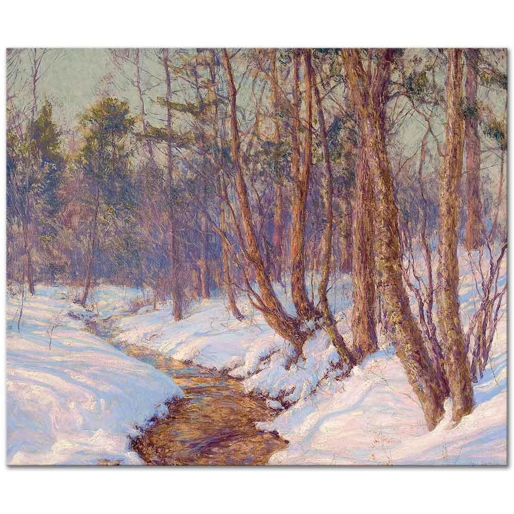 Upland Stream Mohawk Valley by Walter Launt Palmer as Art Print