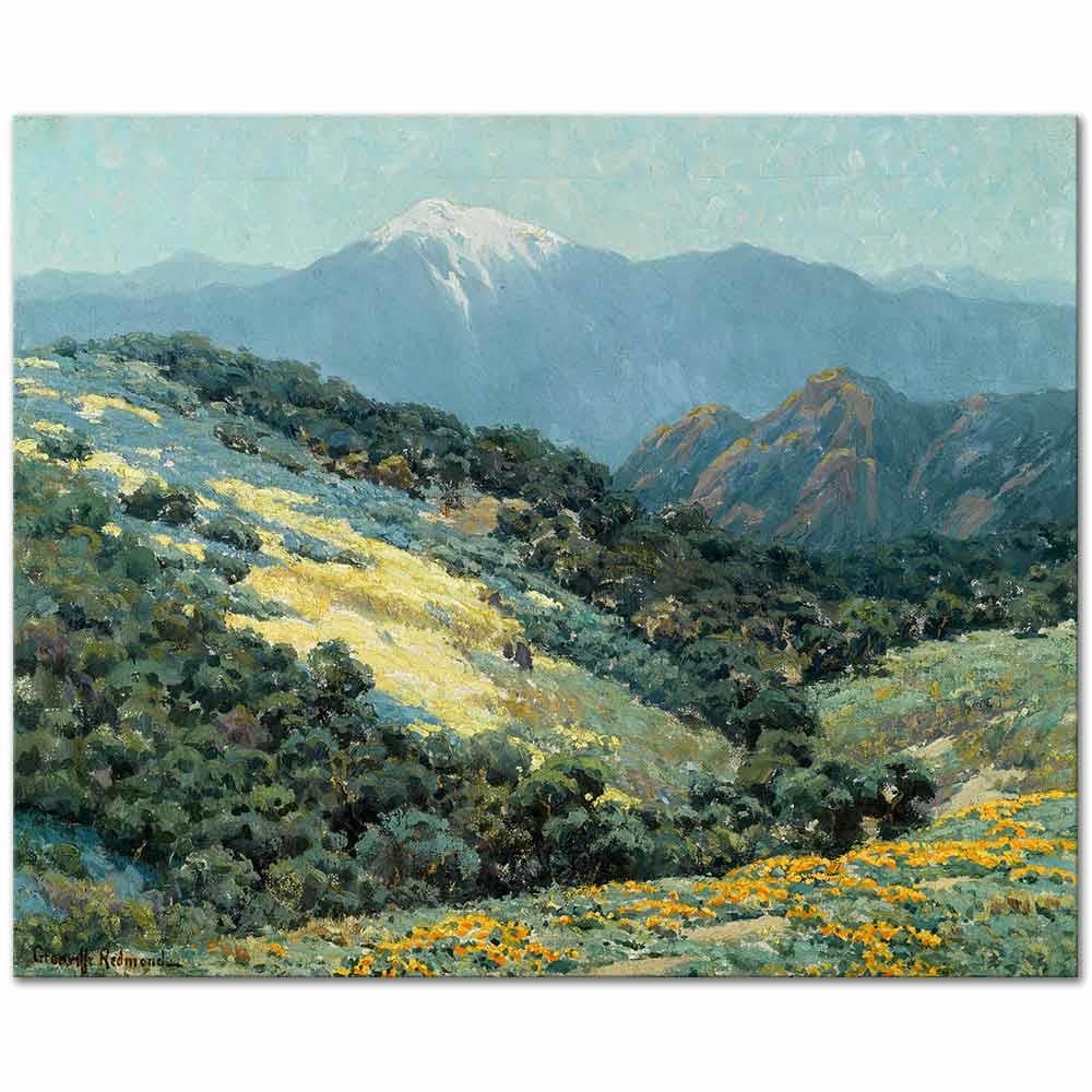 Granville Redmond Vadinin Görkemi Kanvas Tablo