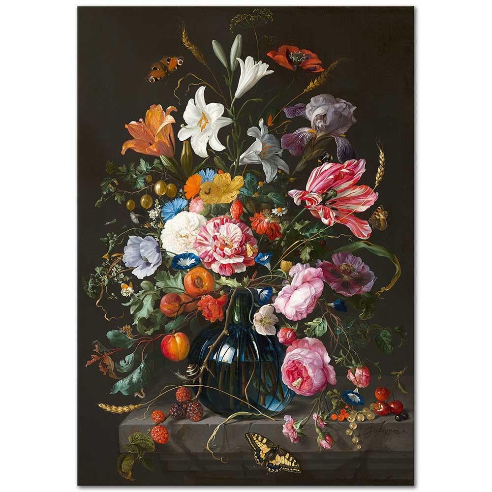 Vase of Flowers by Jan Davidsz de Heem
