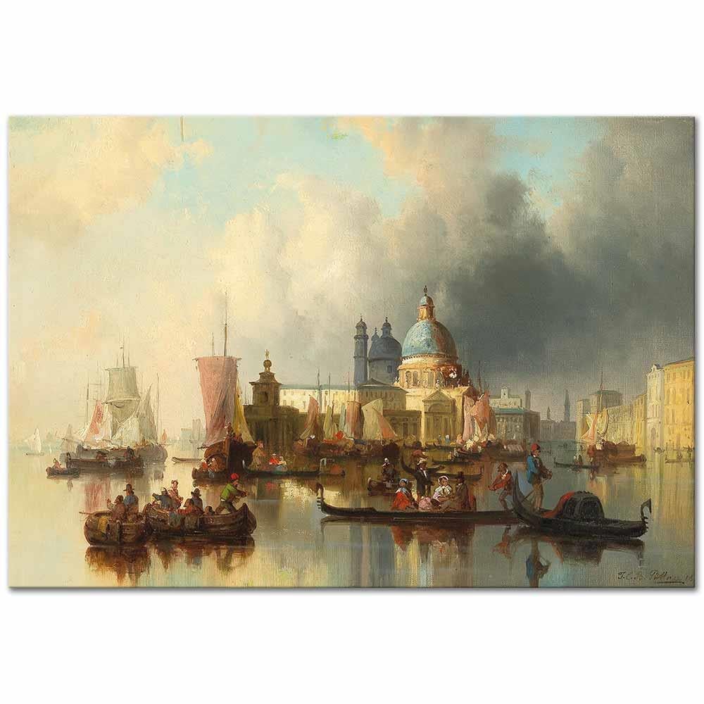 Venice by Josef Püttner as Art Print