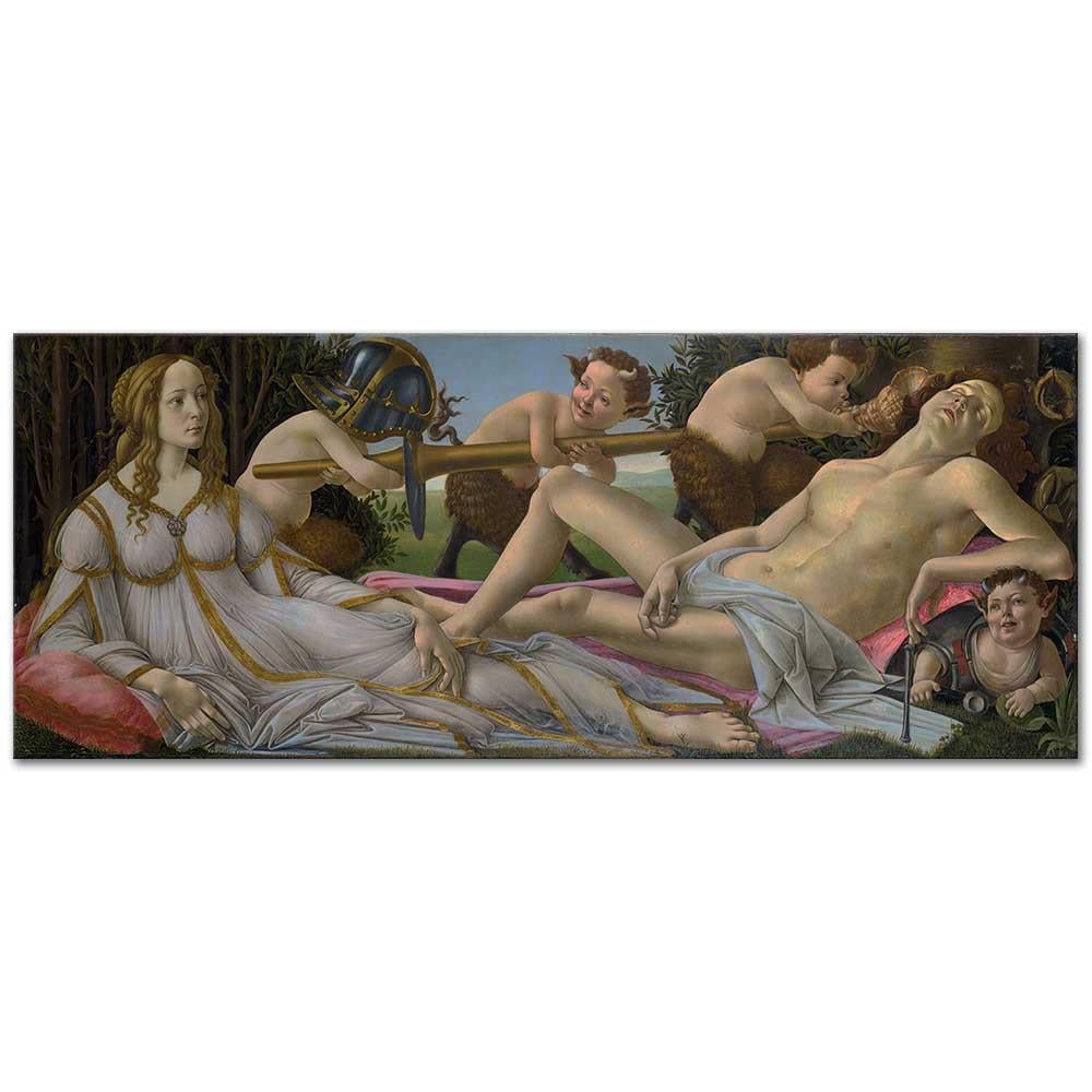 Venus and Mars by Sandro Botticelli as Art Print