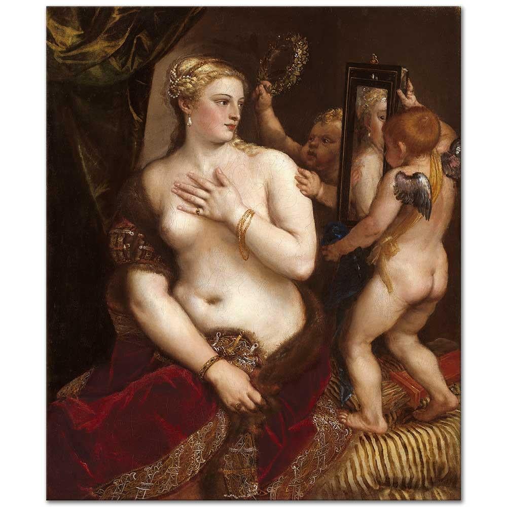 Venus With a Mirror by Titian