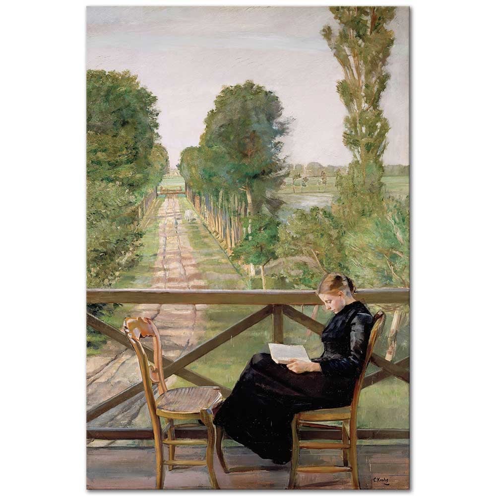 Villa Britannia Belgium by Christian Krohg