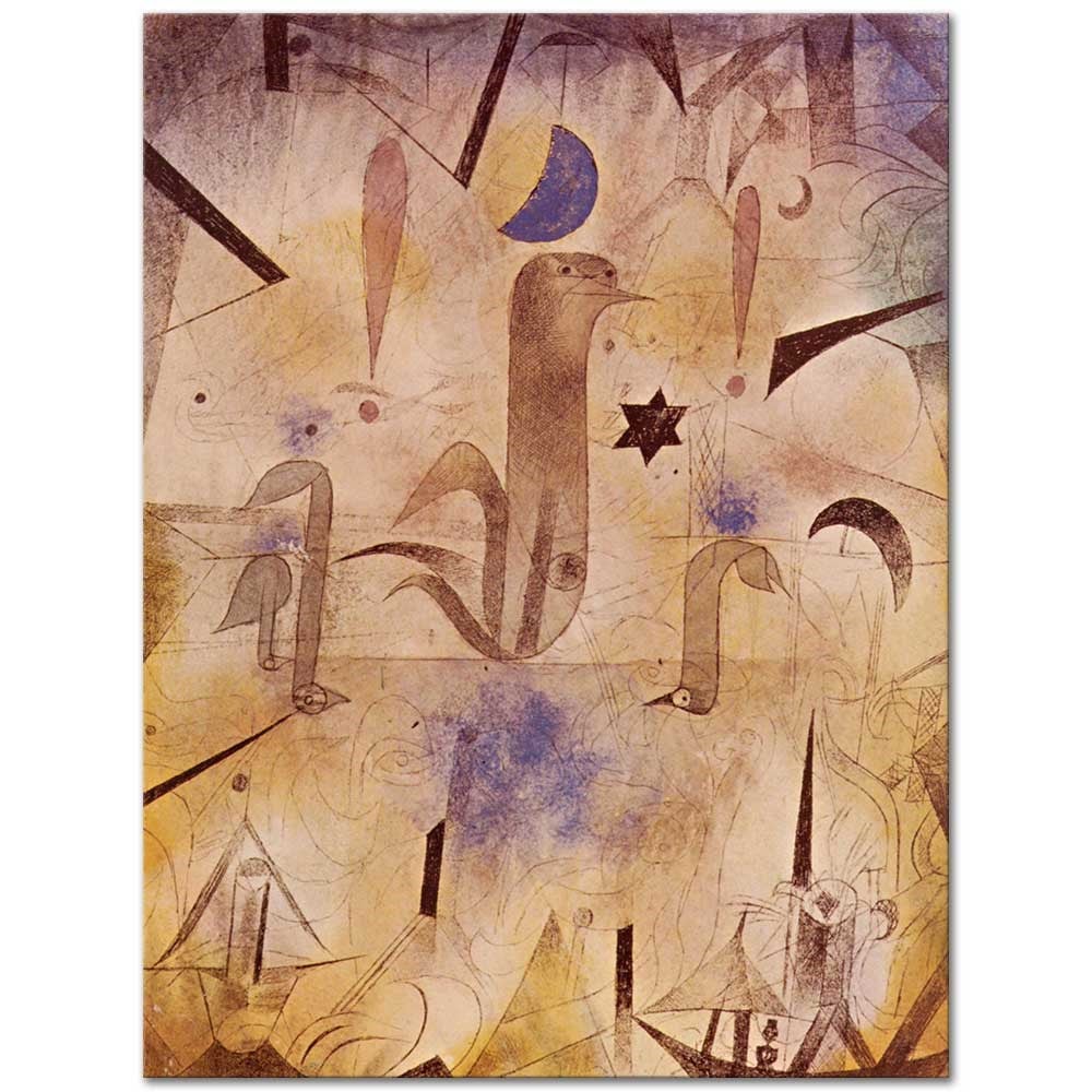 Paul Klee Gemileri Beklerken Kanvas Tablo