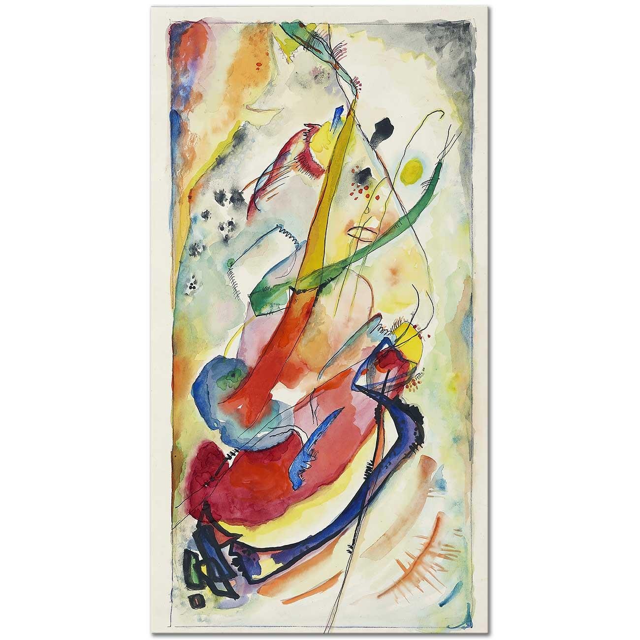 Draft For Panel Nr 1 For Edwin R. Campbell by Wassily Kandinsky