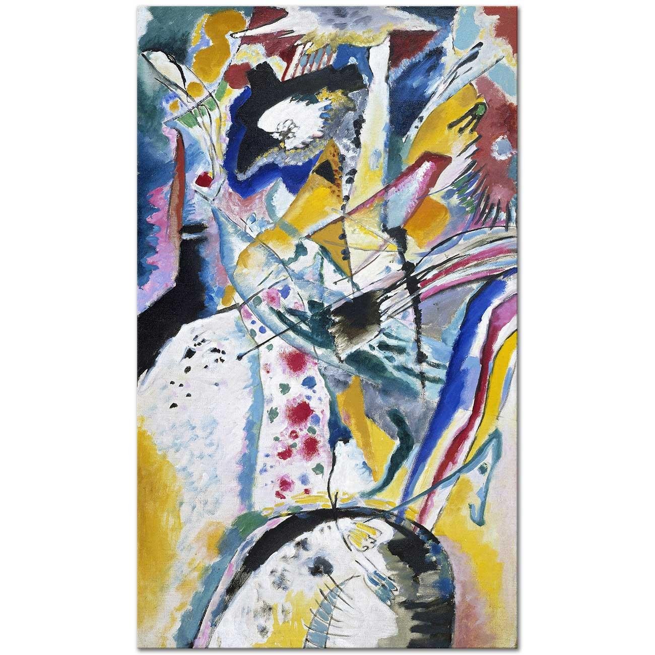 Large Study On A Mural For Edwin R. Campbell by Wassily Kandinsky