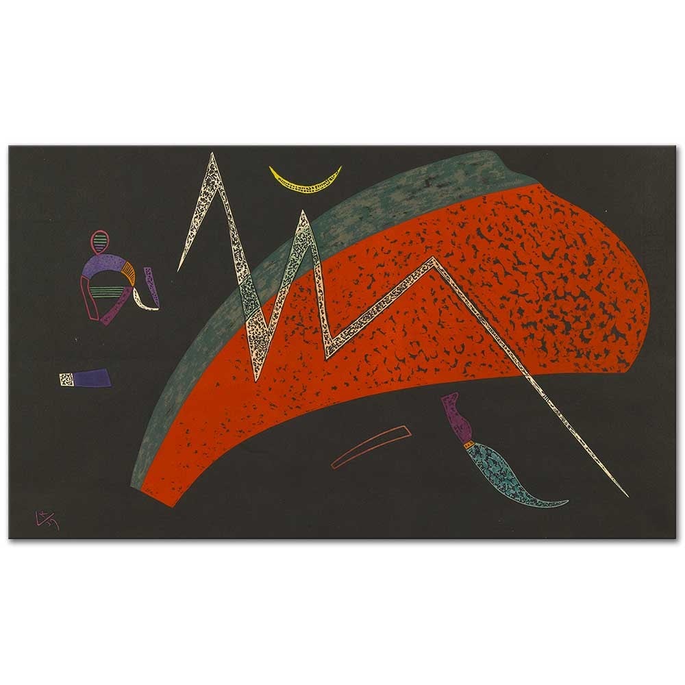 Wassily Kandinsky Karpuz Kanvas Tablo