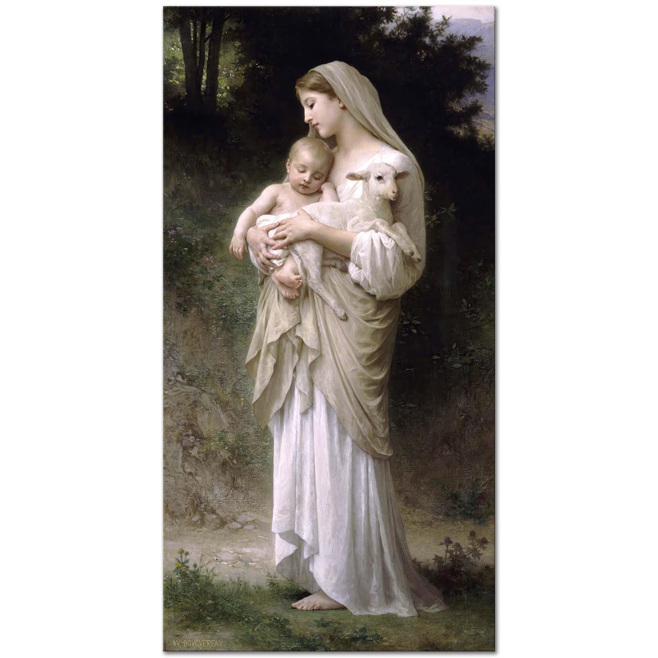 William Adolphe Bouguereau Masumiyet Kanvas Tablo