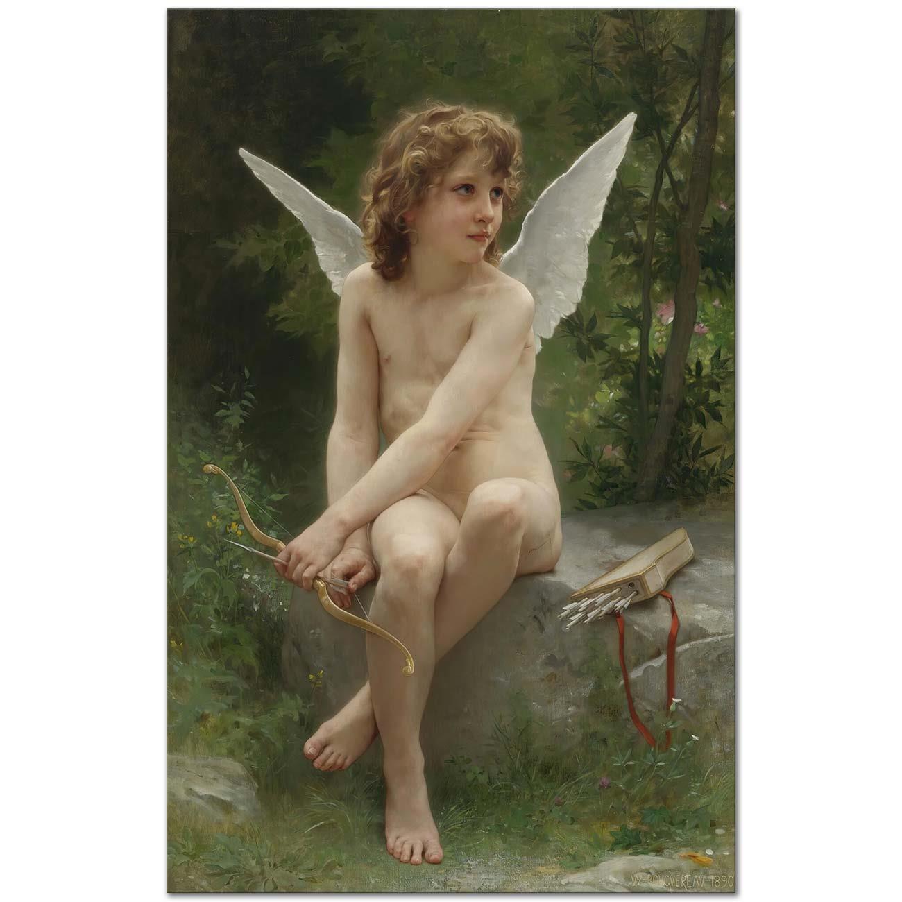 Love on the Look Out by William Adolphe Bouguereau