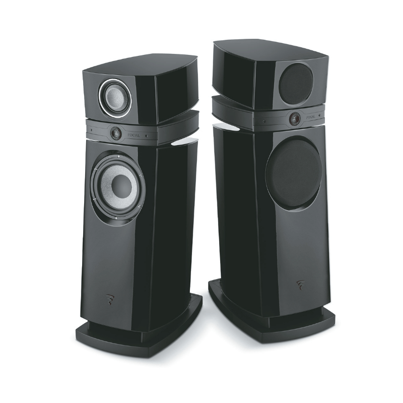 Focal Scala Utopia EVO M Black HI GLOSS Kule Hoparlör 