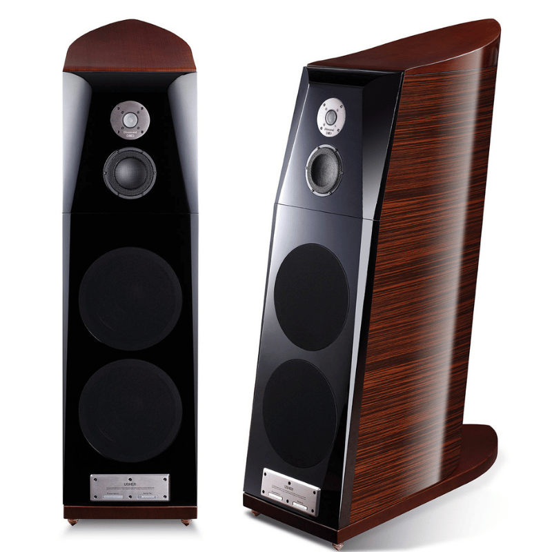 USHER TD-20 GLOSSY EBONY Kule Hoparlör