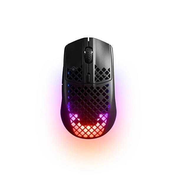 Steelseries Steel Series Aerox 3 Kablosuz Onyx TrueMove Air Optik Sensör Ultra Hafif Gaming Mouse Siyah