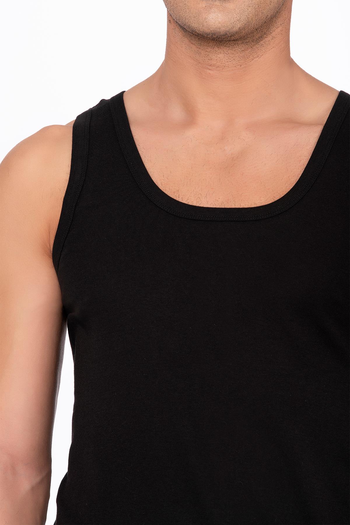  Erkek Ribana Atlet Siyah | K0113