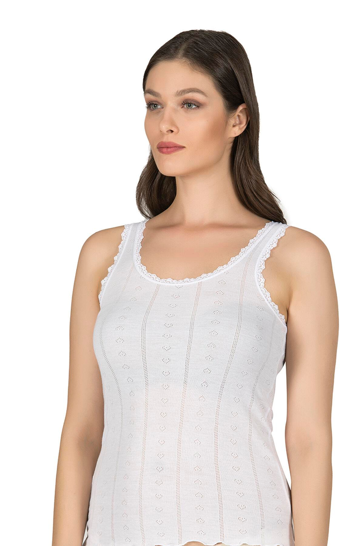  Yumoş Atlet Beyaz | Kompedan K23493 