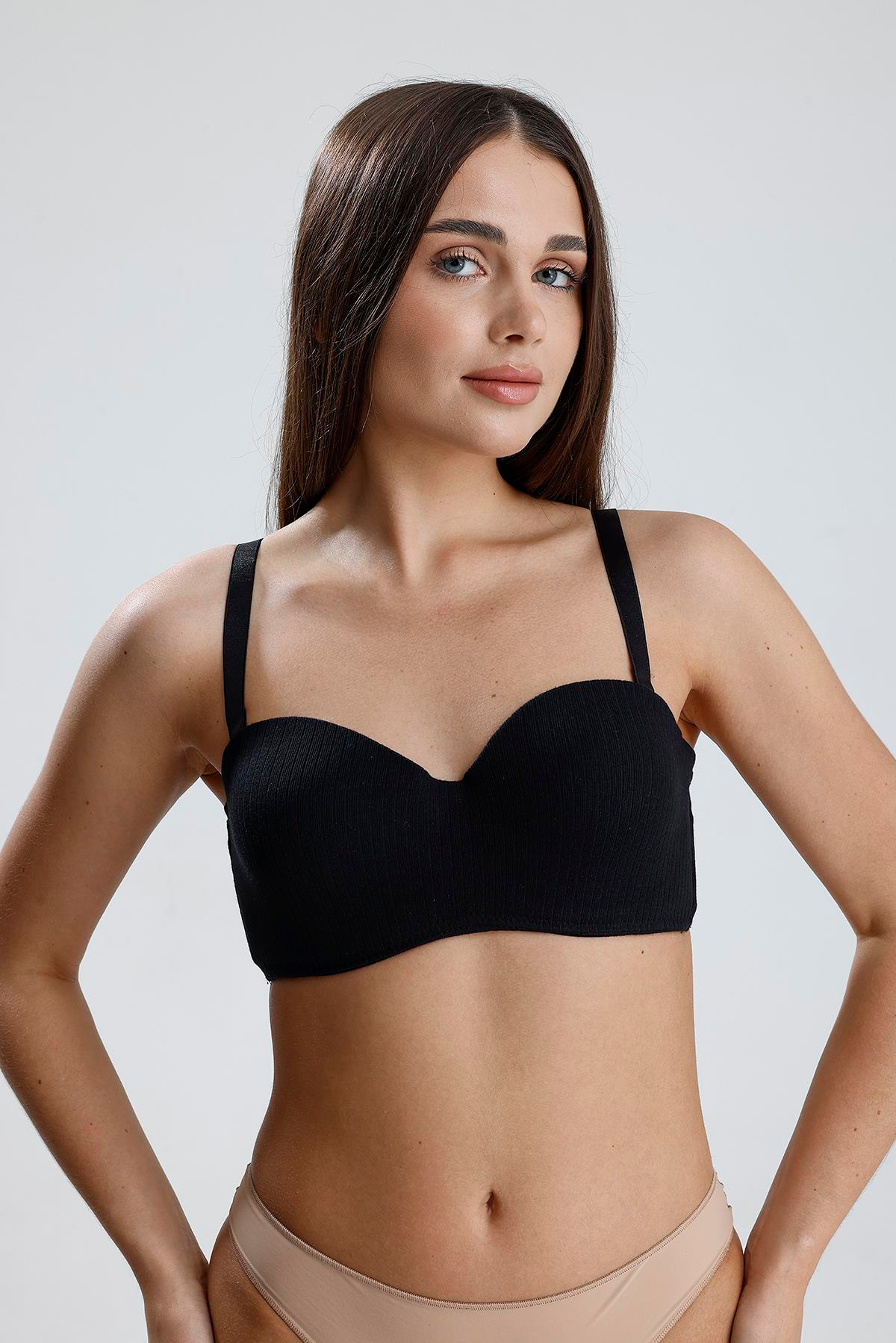 Basic Lotus Sütyen | Siyah 276