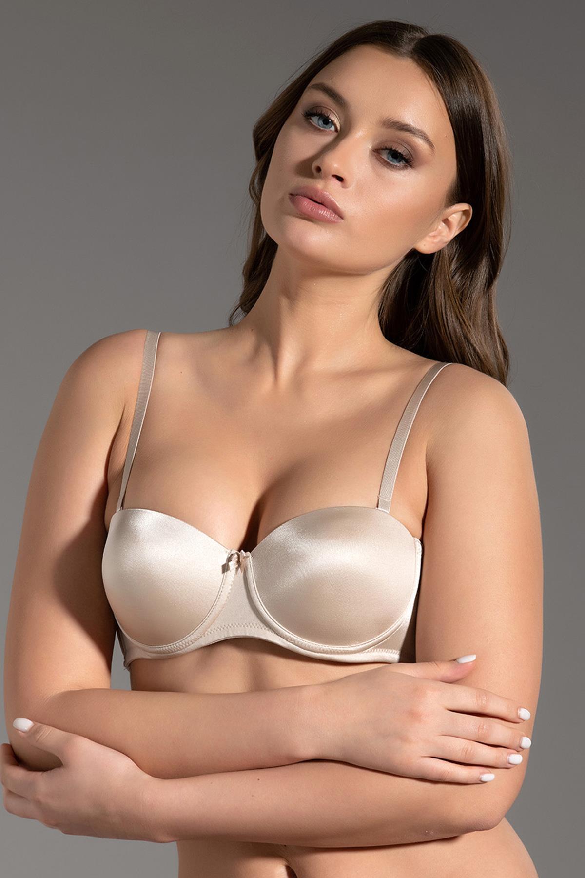 Basic Straplez Desteksiz Sütyen | New Bra 7050