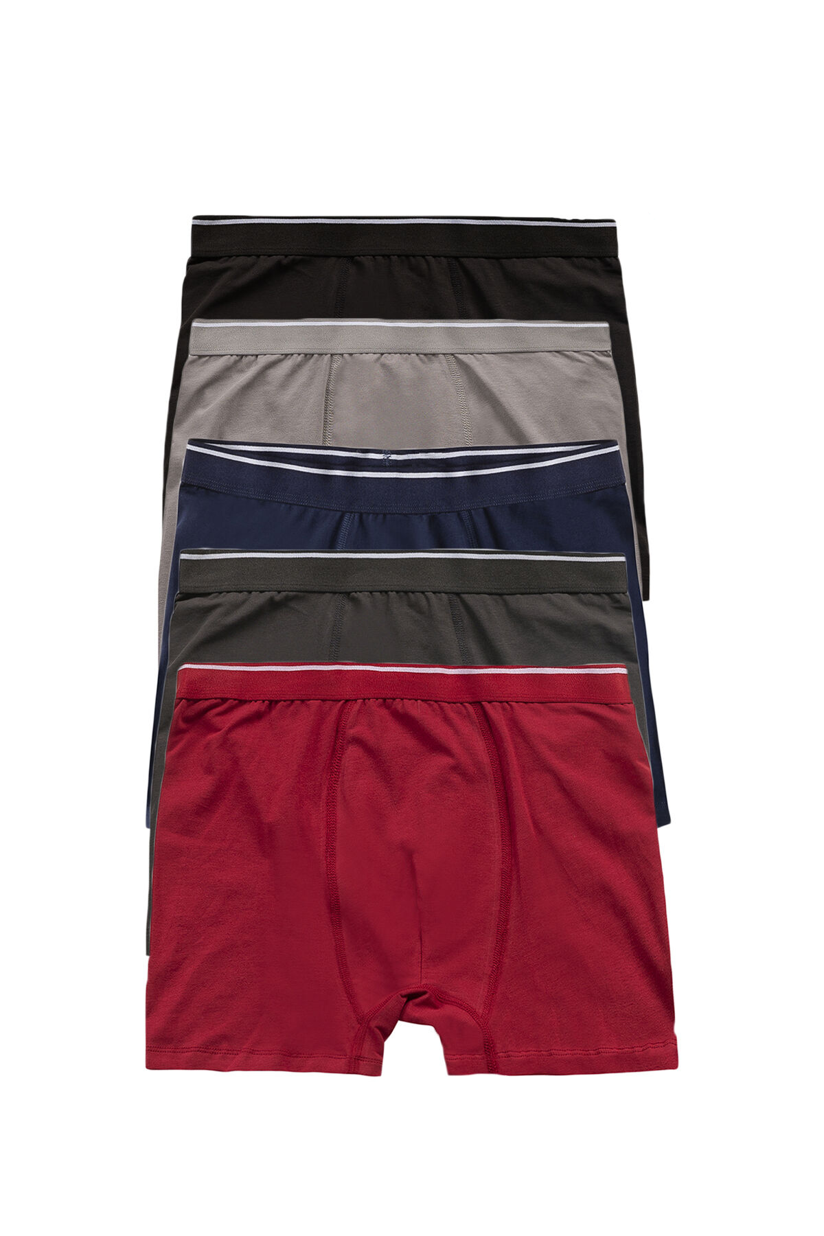 Çok Renkli Süprem Beşli Boxer  | 11110