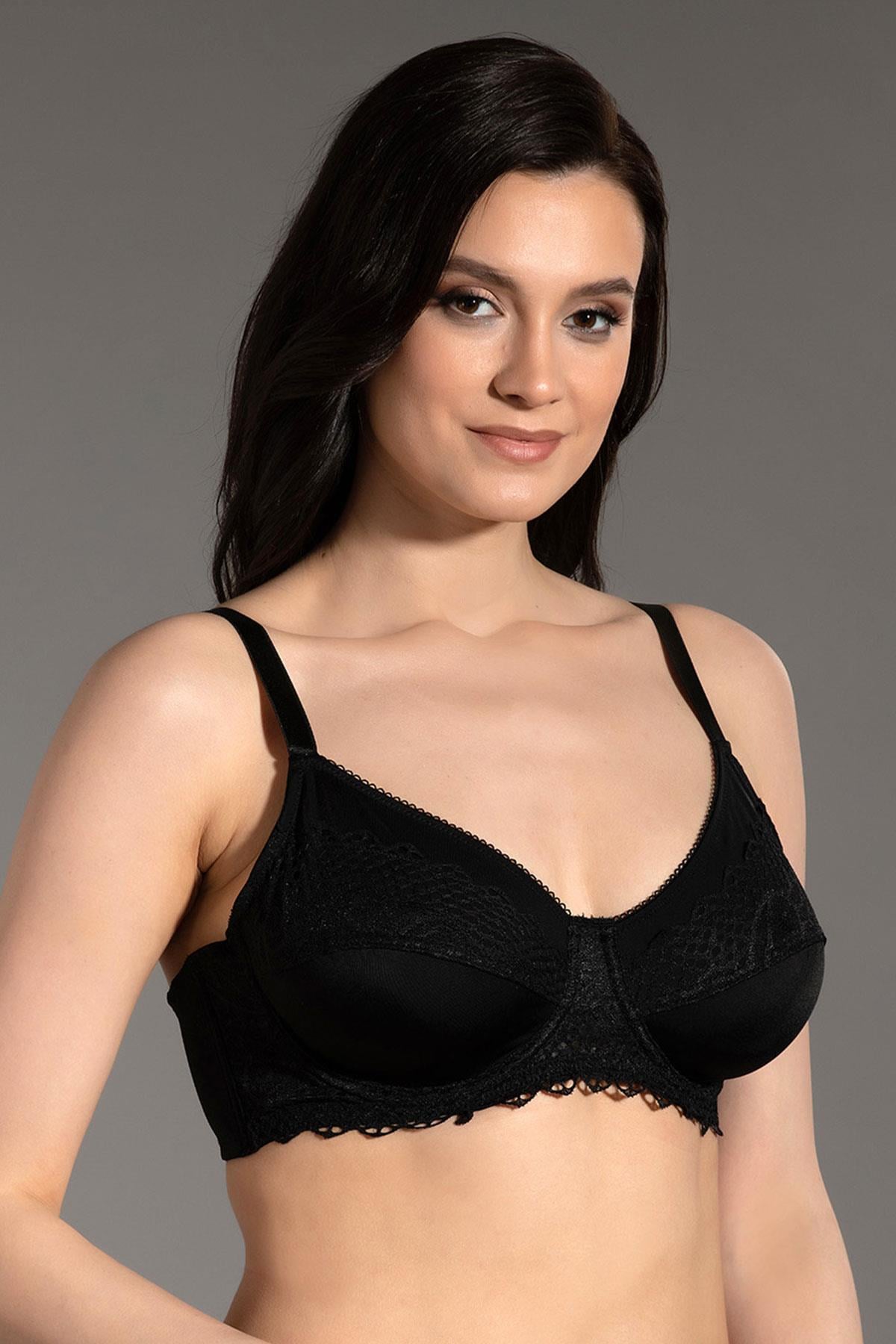 Dantel Detaylı Toparlayıcı C Kap Sütyen | New Bra 8110