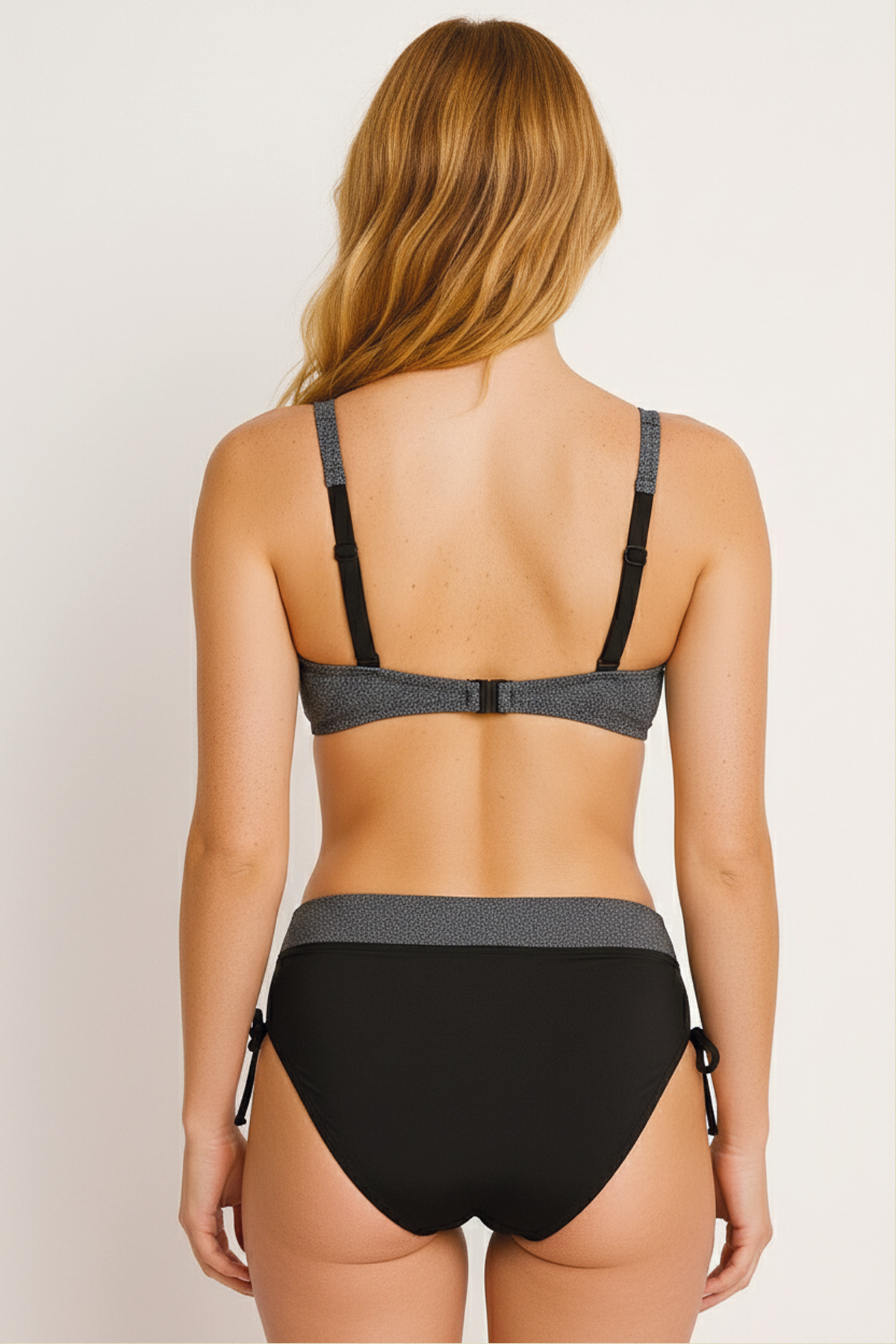 Desenli Büyük Beden Bikini Takım |  21528