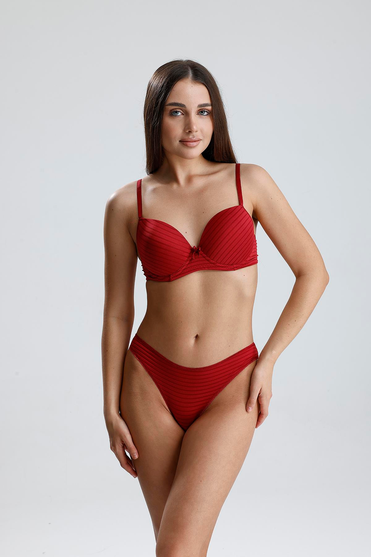 Destekli Sütyen Takım | Bordo 230