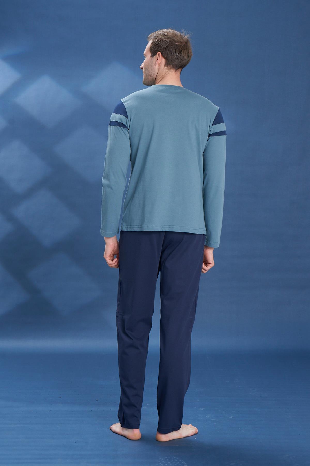 Erkek Penye Süprem Genç Önü Patlı Takım | Yeşil 2101