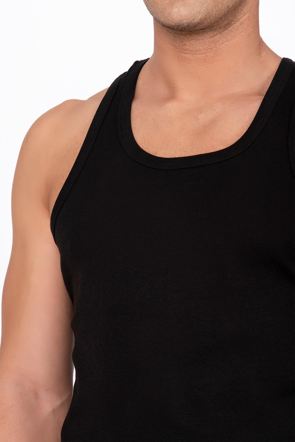 Erkek Ribana Sporcu Atlet Siyah | K0058 