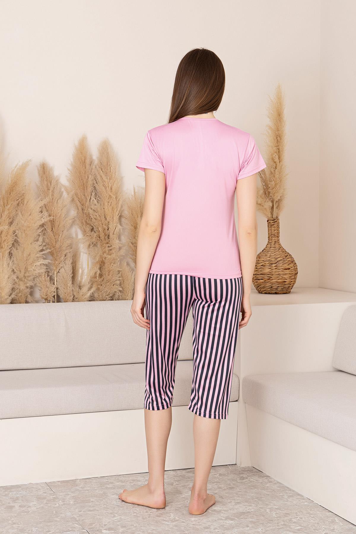 Kadın Genç Milan Kapri Takım | Pembe P601-389